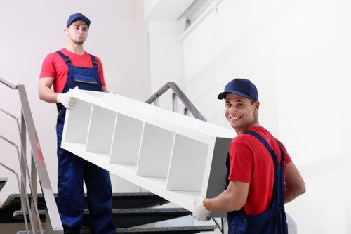 Professional house removals planning in Bayswater street