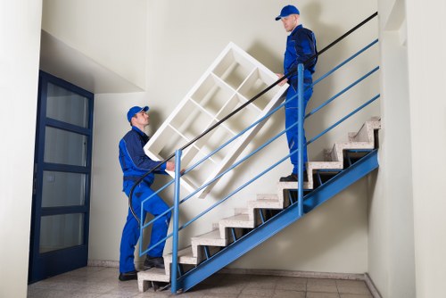 Example removals job in Bayswater apartment buildings
