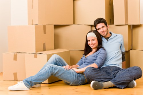 Local removals crew moving office furniture in Bayswater