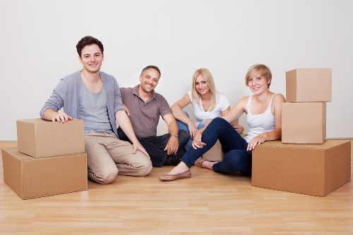 A local moving team handling a Bayswater house relocation